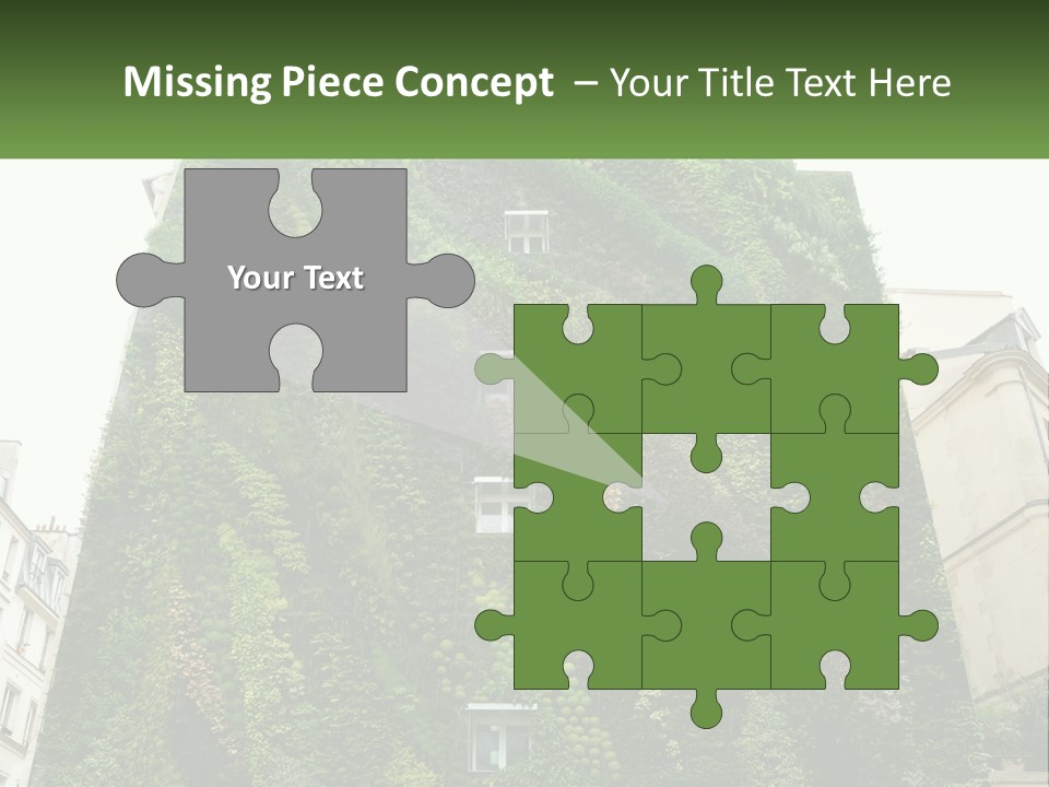 House Conditioner Part PowerPoint Template