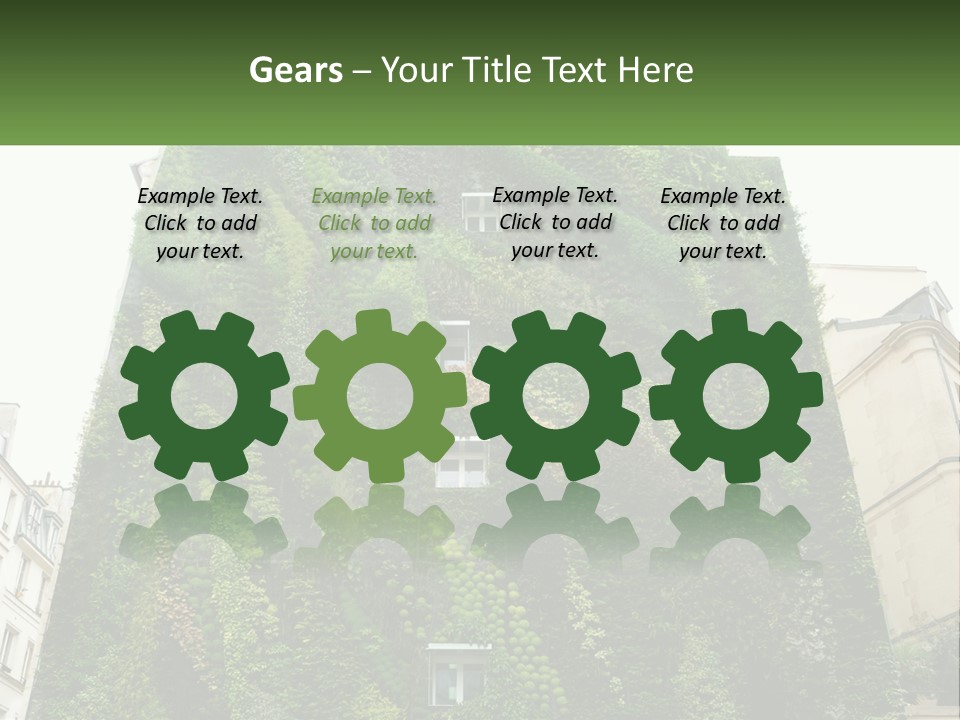 House Conditioner Part PowerPoint Template