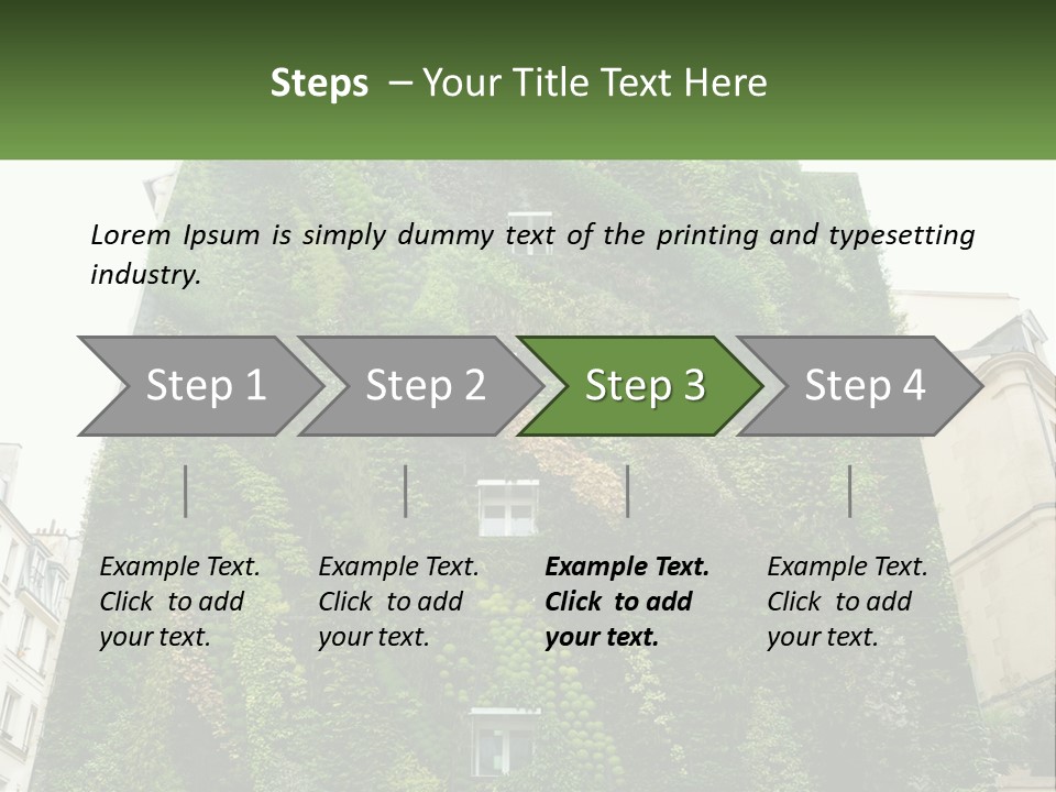 House Conditioner Part PowerPoint Template