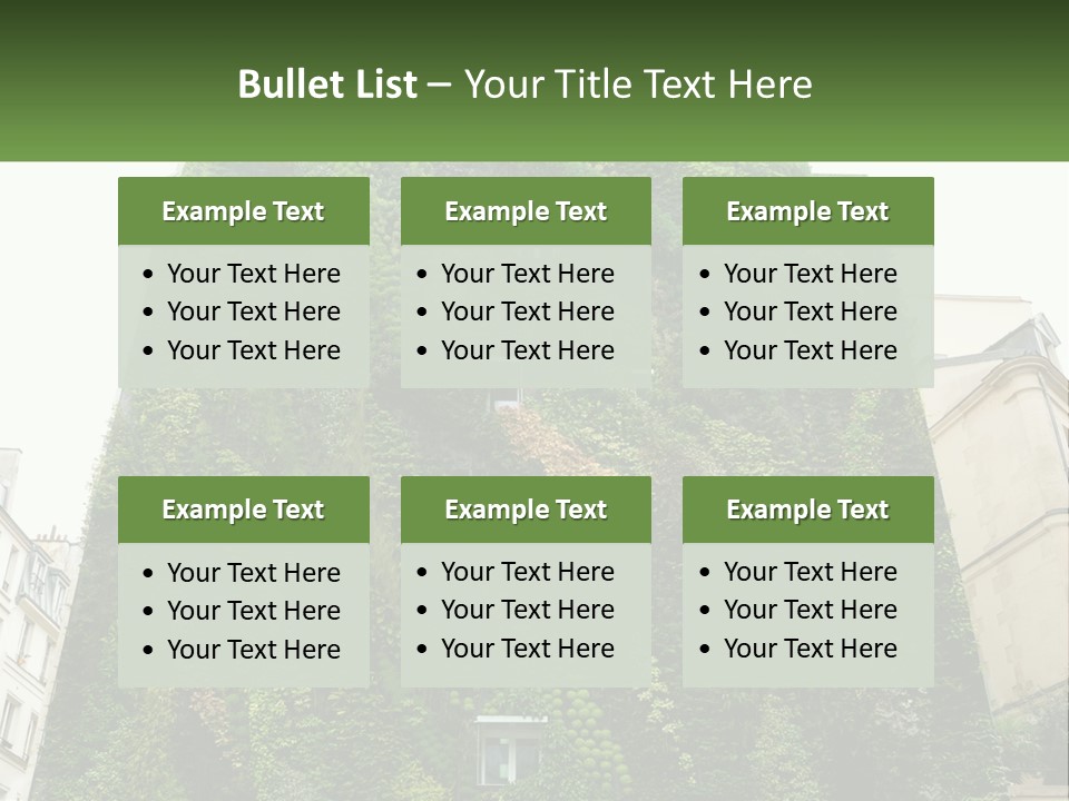 House Conditioner Part PowerPoint Template