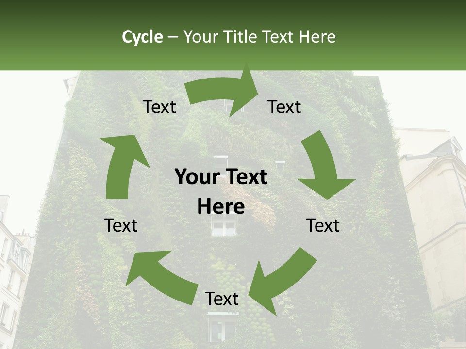 House Conditioner Part PowerPoint Template