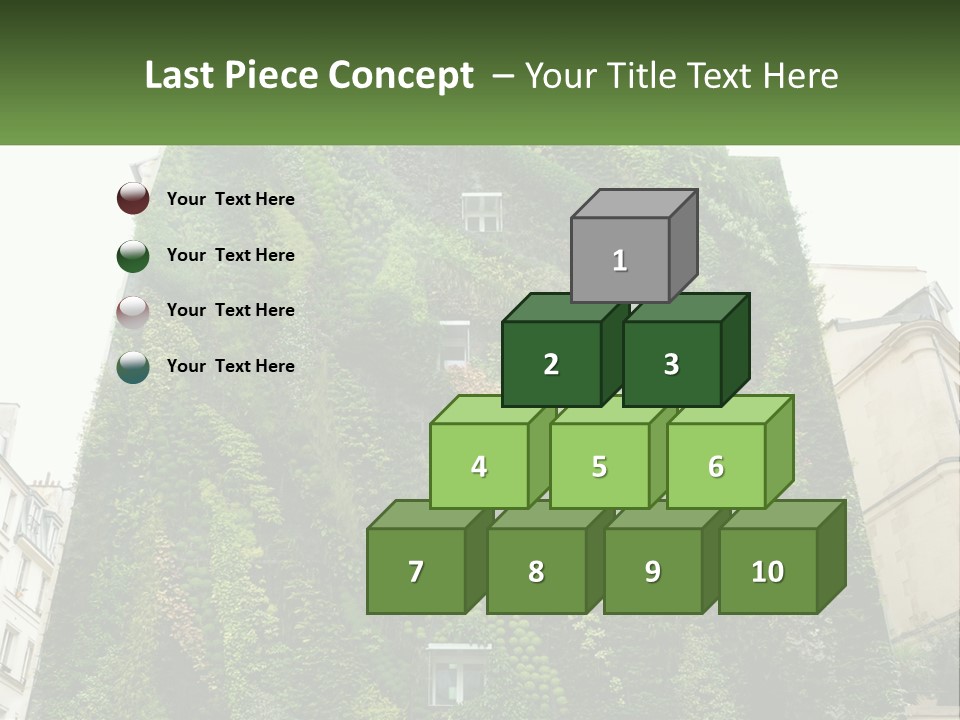 House Conditioner Part PowerPoint Template