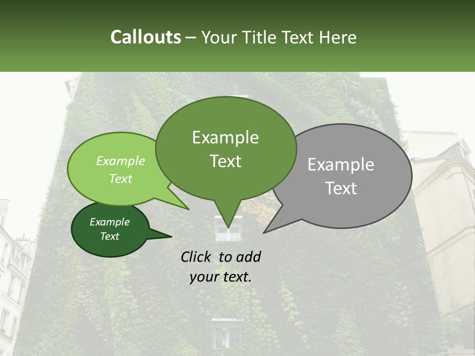 House Conditioner Part PowerPoint Template