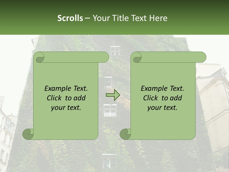House Conditioner Part PowerPoint Template