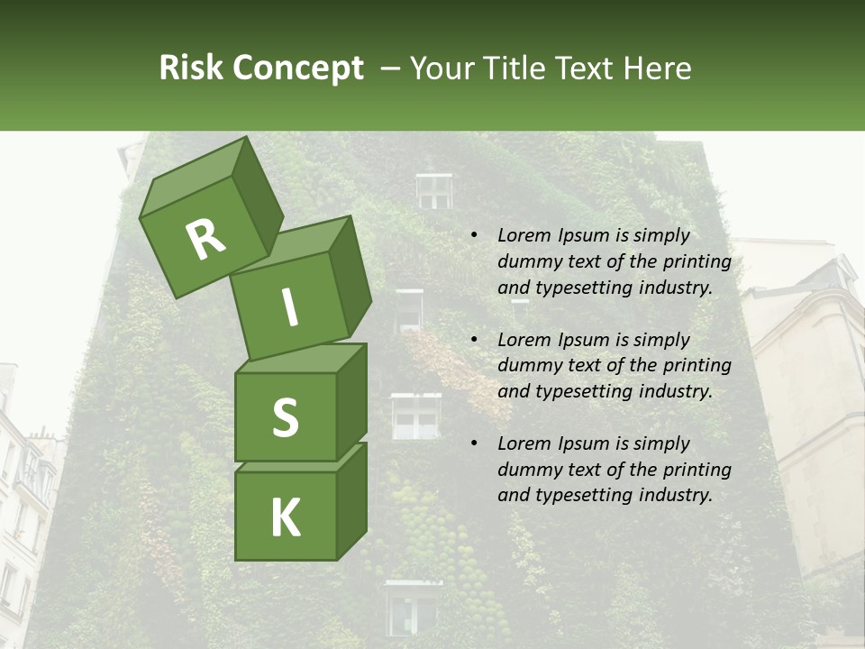 House Conditioner Part PowerPoint Template