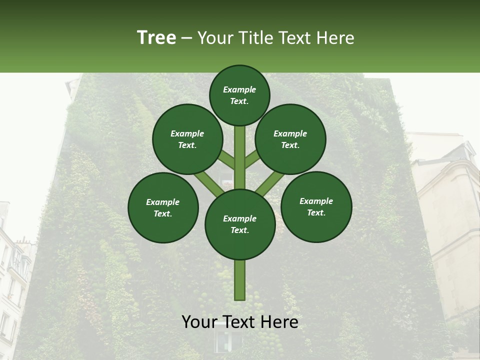 House Conditioner Part PowerPoint Template