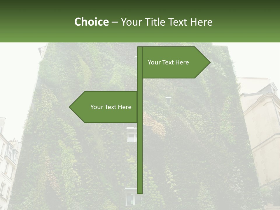 House Conditioner Part PowerPoint Template