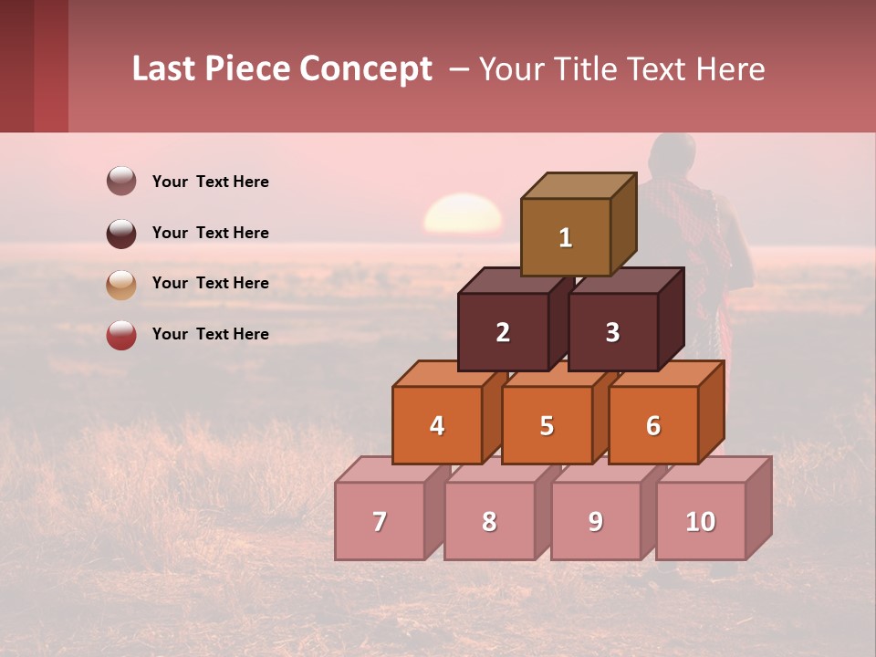 Supply Electricity Part PowerPoint Template