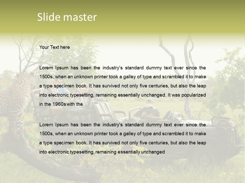 Air Equipment Conditioner PowerPoint Template