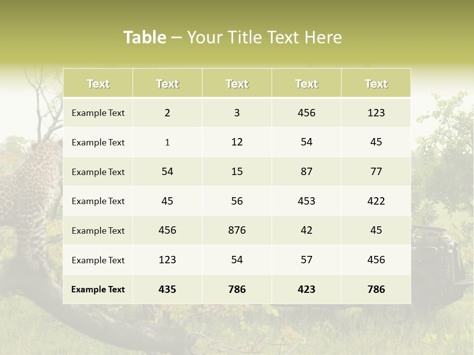 Air Equipment Conditioner PowerPoint Template