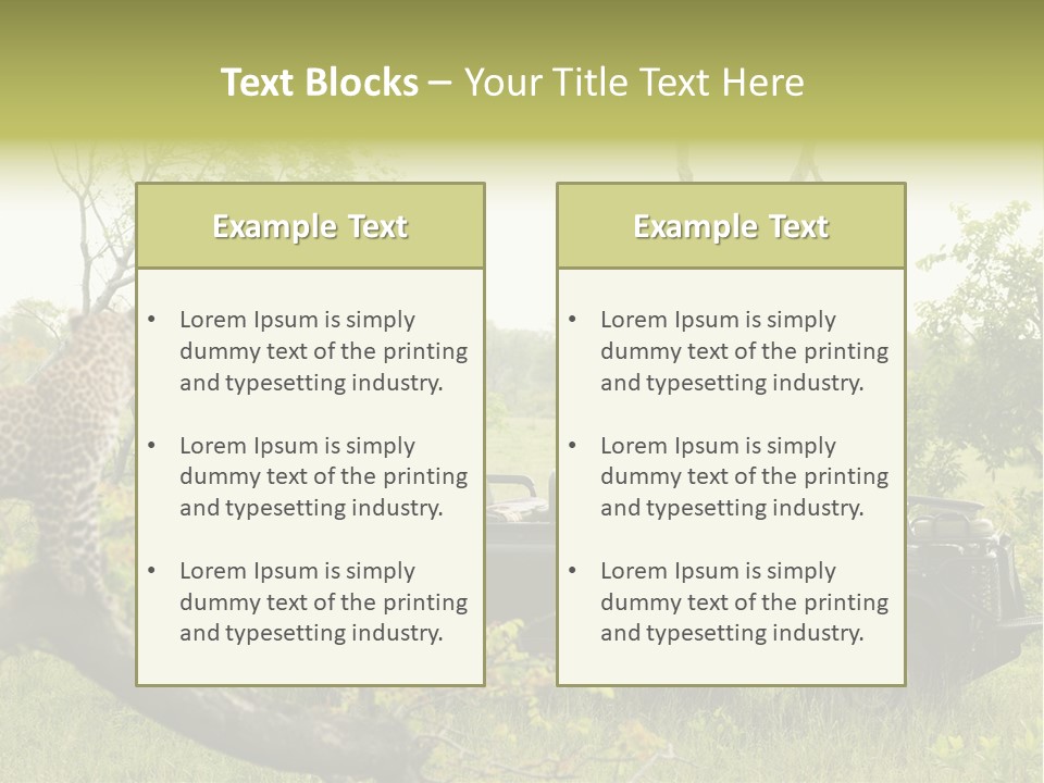 Air Equipment Conditioner PowerPoint Template
