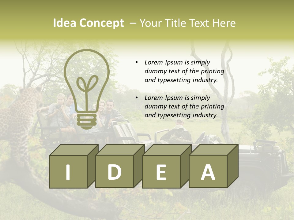 Air Equipment Conditioner PowerPoint Template