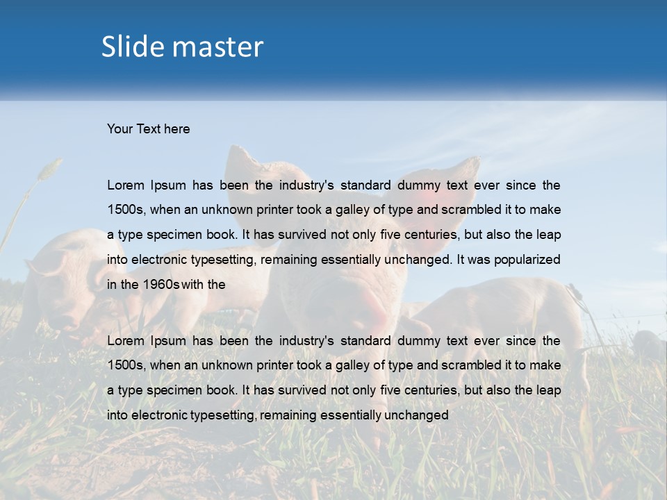 Temperature Equipment Cooling PowerPoint Template