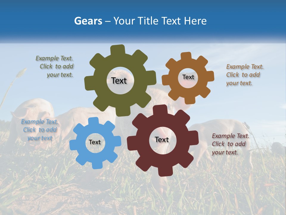 Temperature Equipment Cooling PowerPoint Template