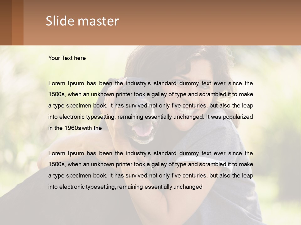 Cold Home Cool PowerPoint Template