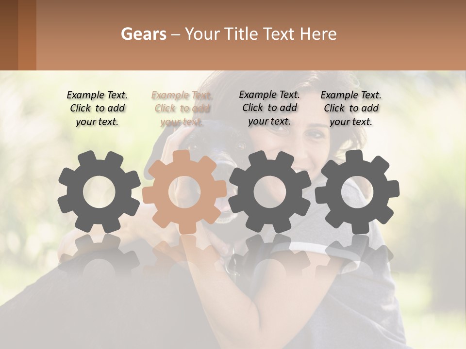 Cold Home Cool PowerPoint Template