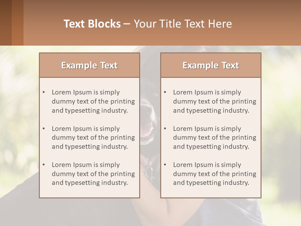 Cold Home Cool PowerPoint Template