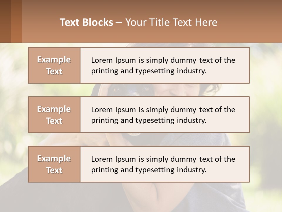 Cold Home Cool PowerPoint Template
