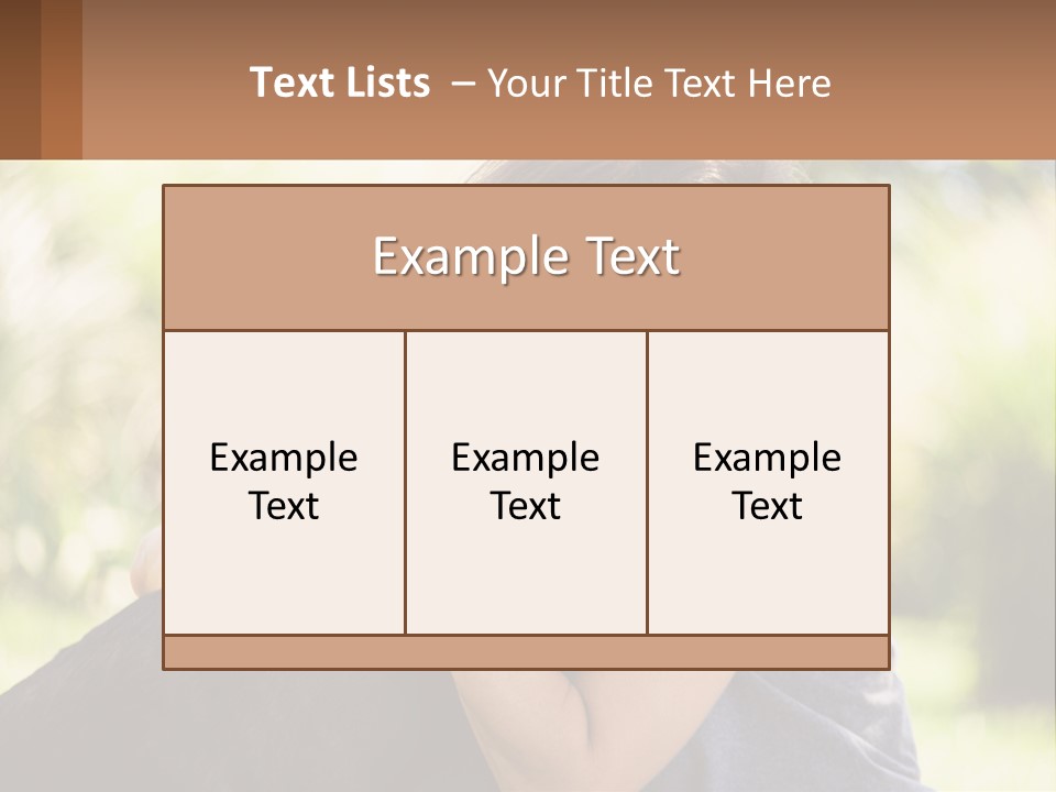 Cold Home Cool PowerPoint Template