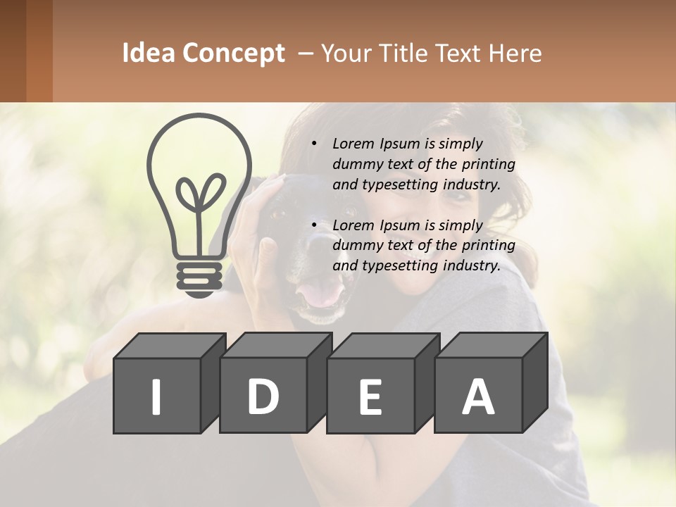 Cold Home Cool PowerPoint Template