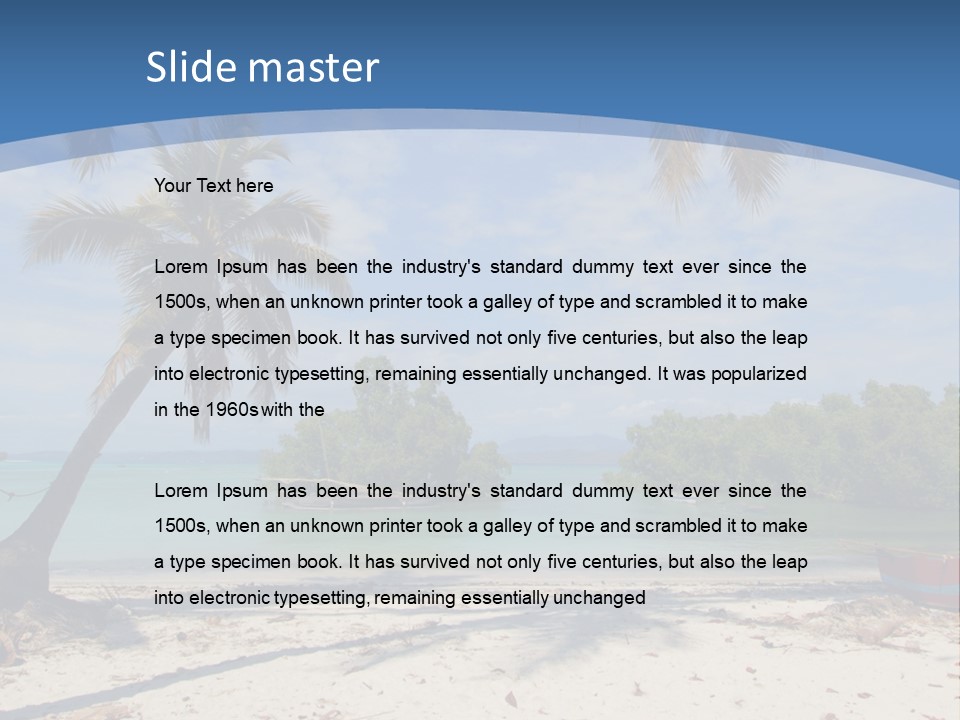 Technology Climate Heat PowerPoint Template