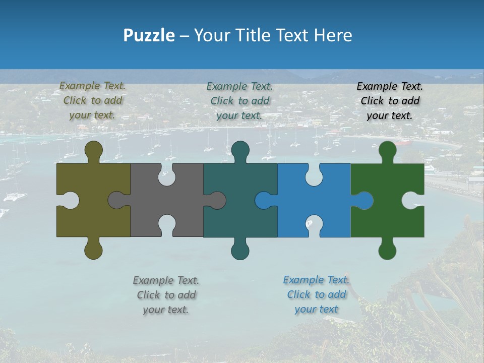 White Unit Technology PowerPoint Template
