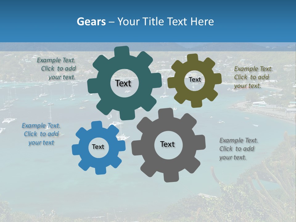 White Unit Technology PowerPoint Template