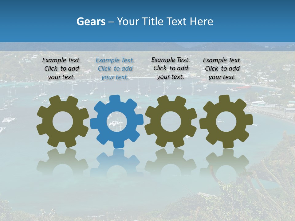 White Unit Technology PowerPoint Template