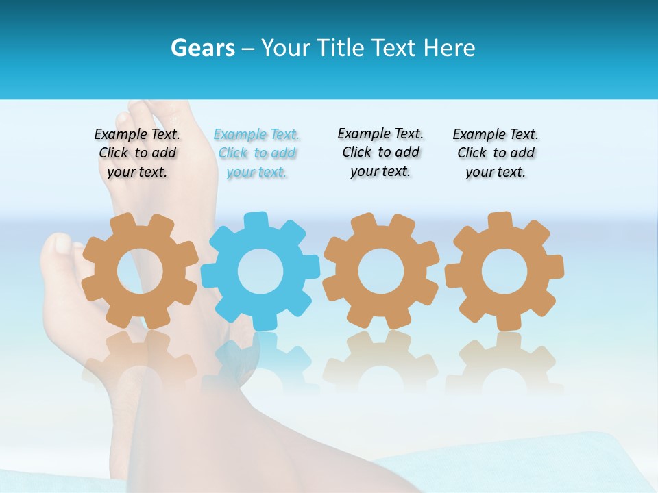 Technology Temperature Cooling PowerPoint Template