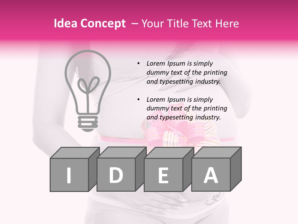 Electricity System White PowerPoint Template