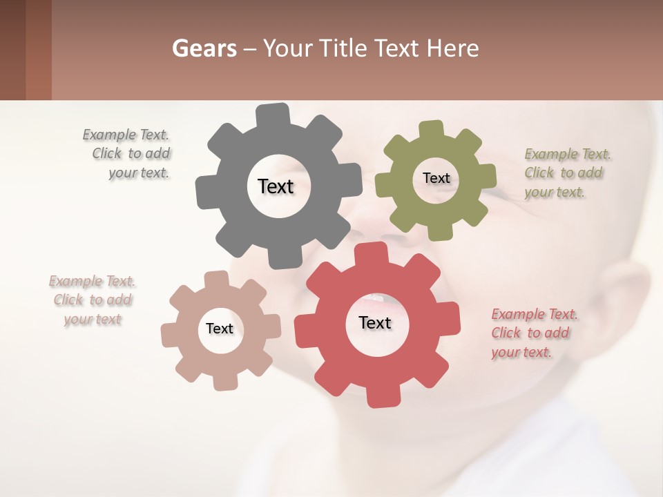 Cool Electricity White PowerPoint Template