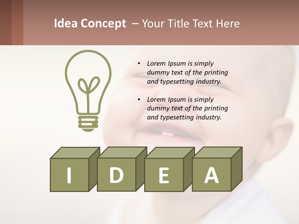 Cool Electricity White PowerPoint Template