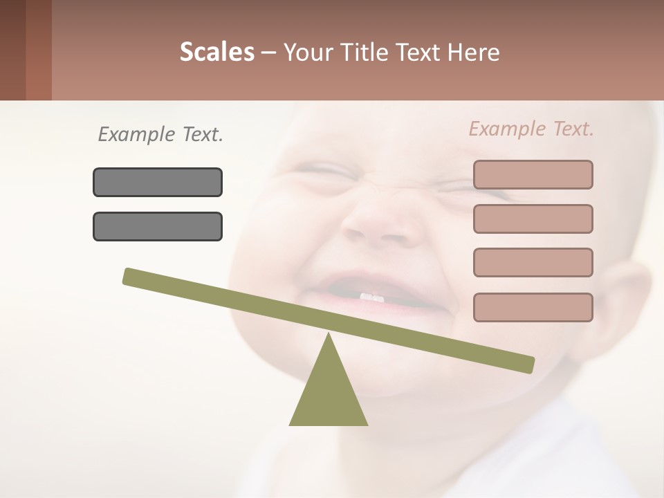 Cool Electricity White PowerPoint Template