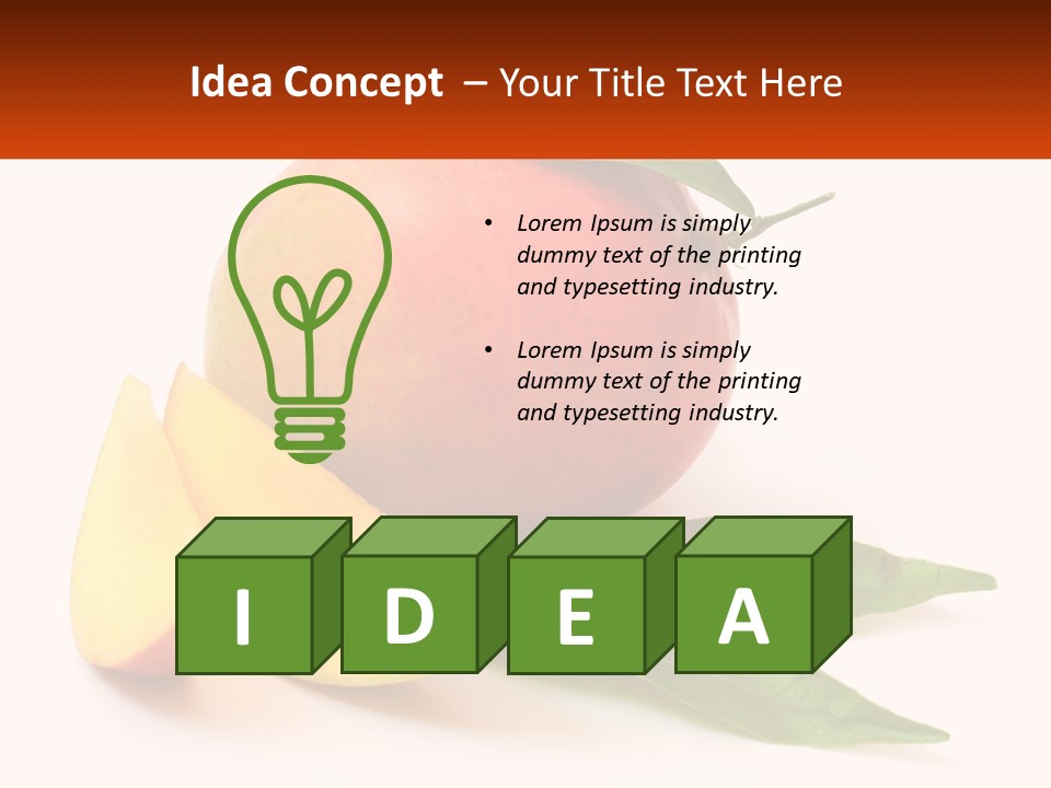 Switch White Air PowerPoint Template