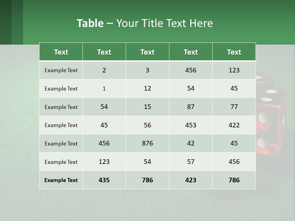 Air Cooling Power PowerPoint Template