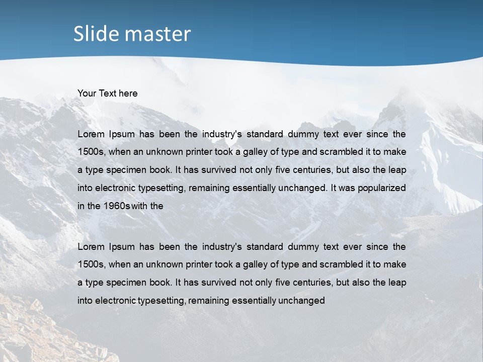 Ventilation Electricity Supply PowerPoint Template