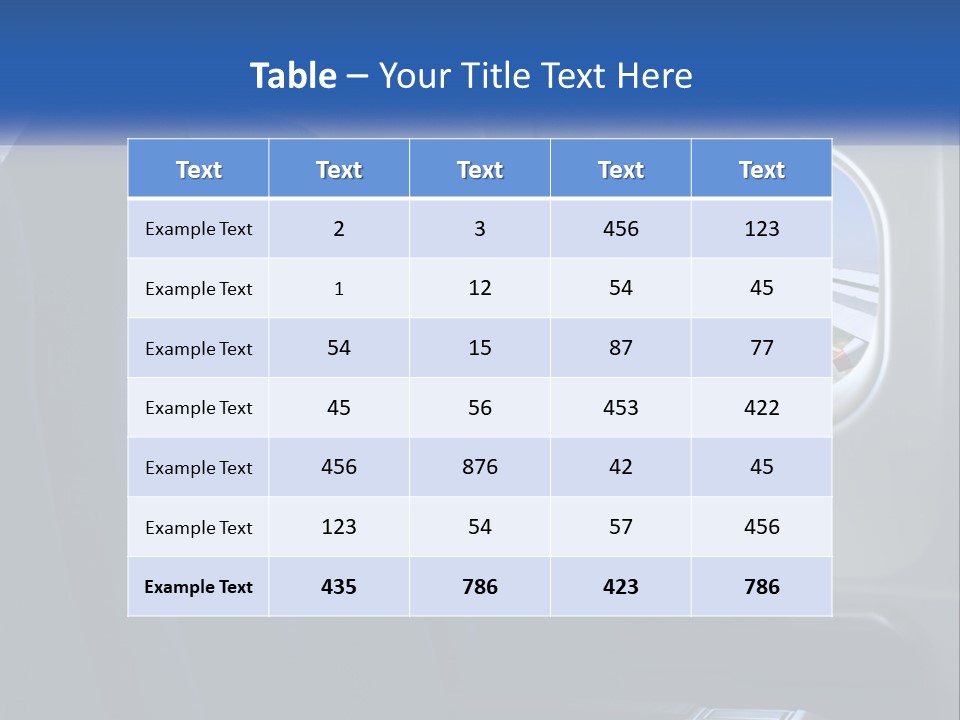Power Unit Temperature PowerPoint Template