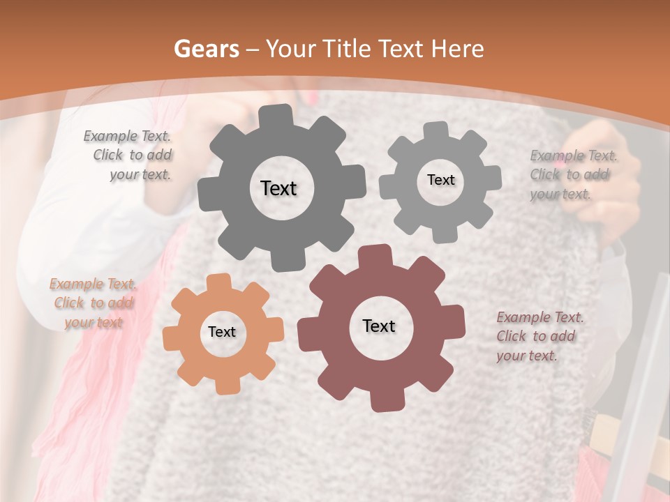 Cooling Climate Electricity PowerPoint Template