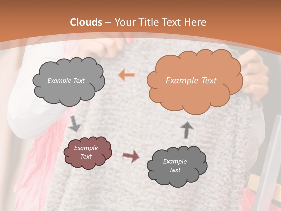 Cooling Climate Electricity PowerPoint Template