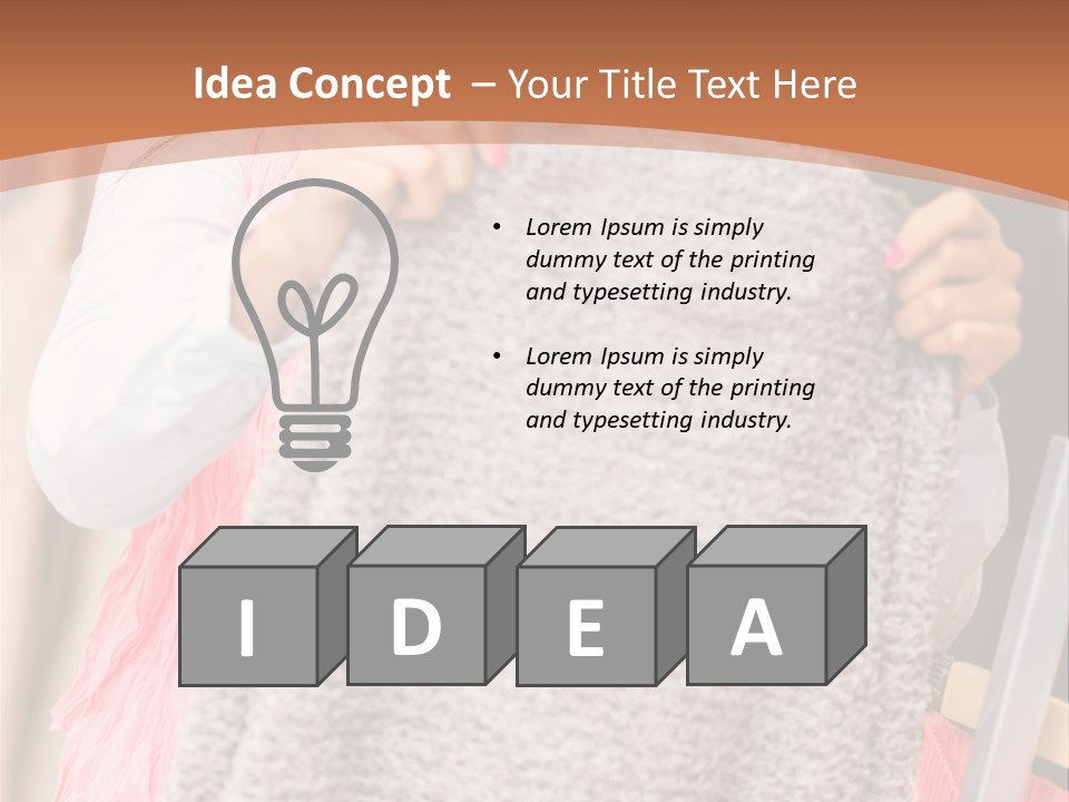Cooling Climate Electricity PowerPoint Template