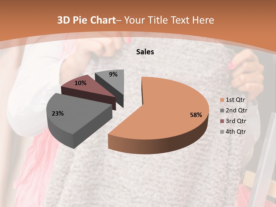 Cooling Climate Electricity PowerPoint Template