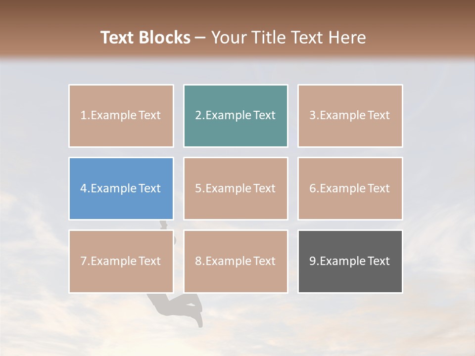 Cold Ventilation Electricity PowerPoint Template