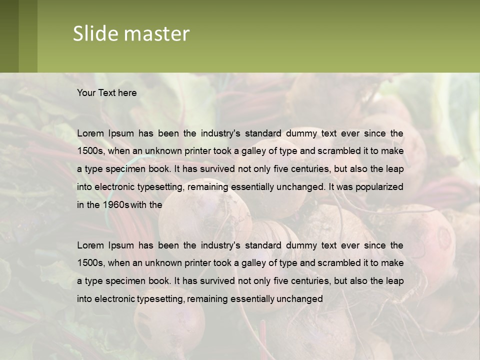 Home Temperature White PowerPoint Template