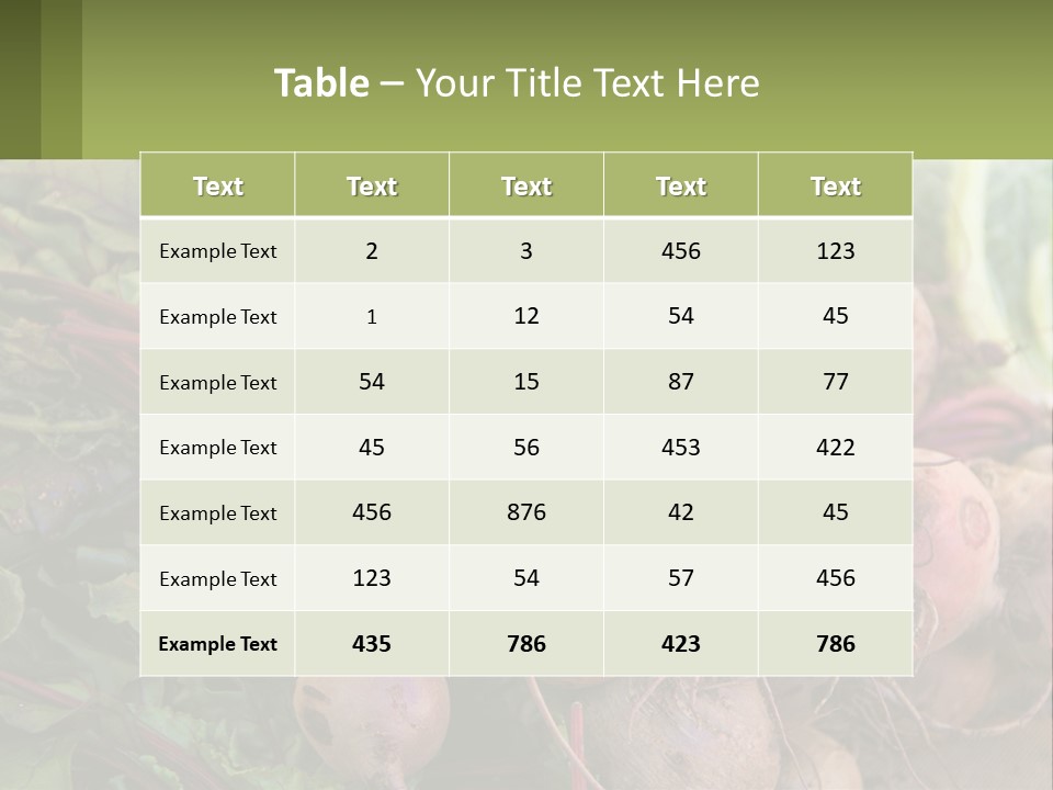 Home Temperature White PowerPoint Template