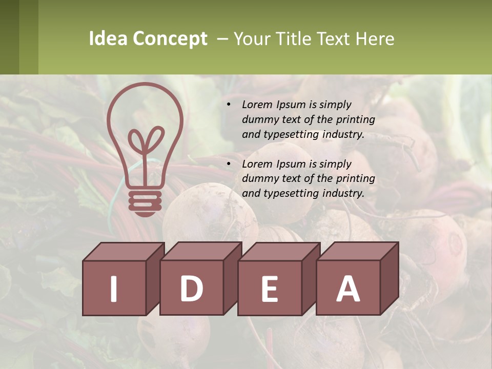 Home Temperature White PowerPoint Template