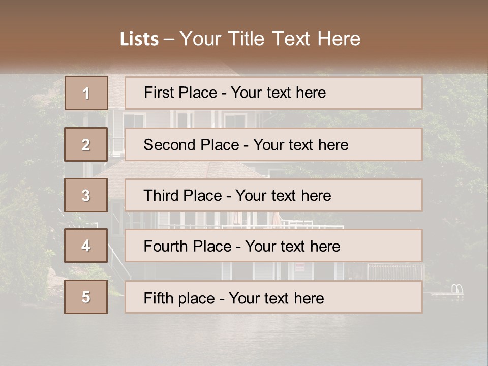 Power Home Equipment PowerPoint Template