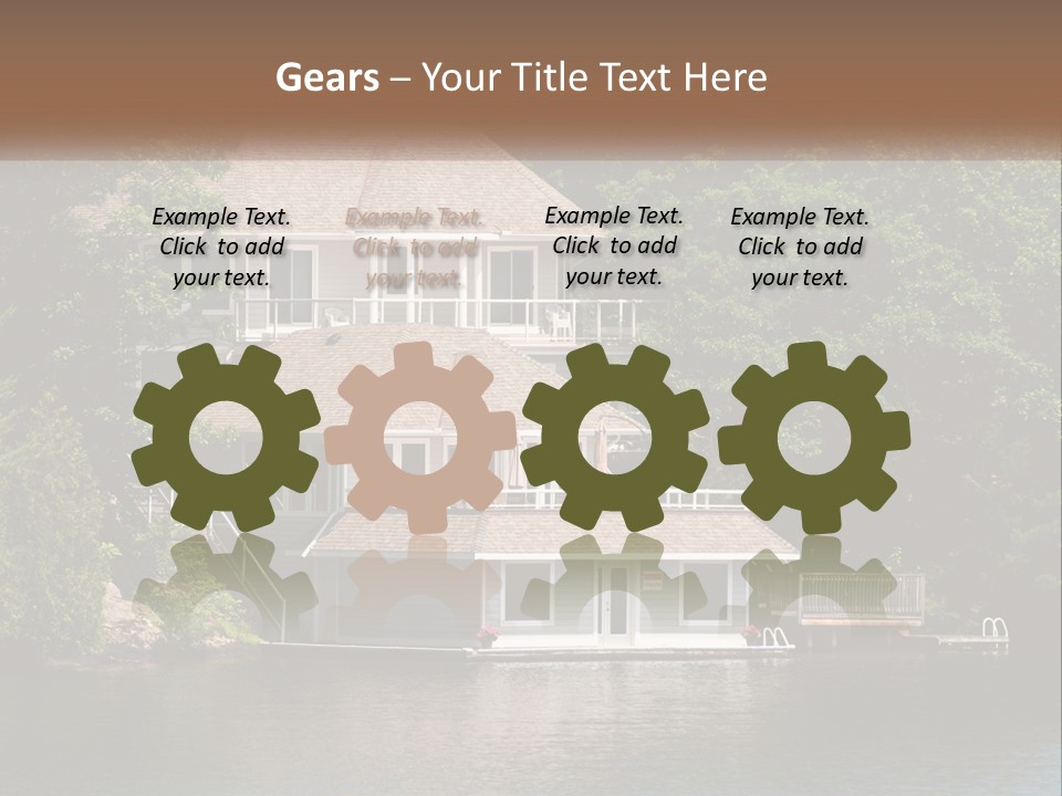 Power Home Equipment PowerPoint Template