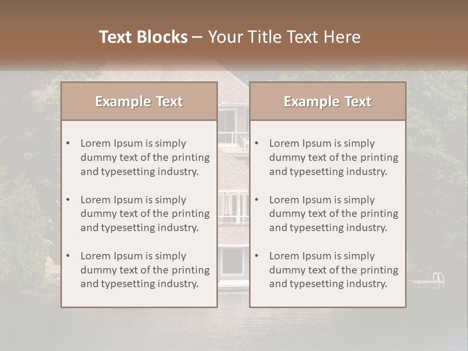 Power Home Equipment PowerPoint Template