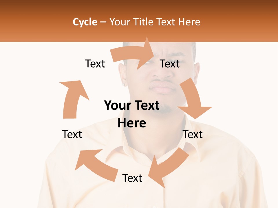 Temperature Switch House PowerPoint Template