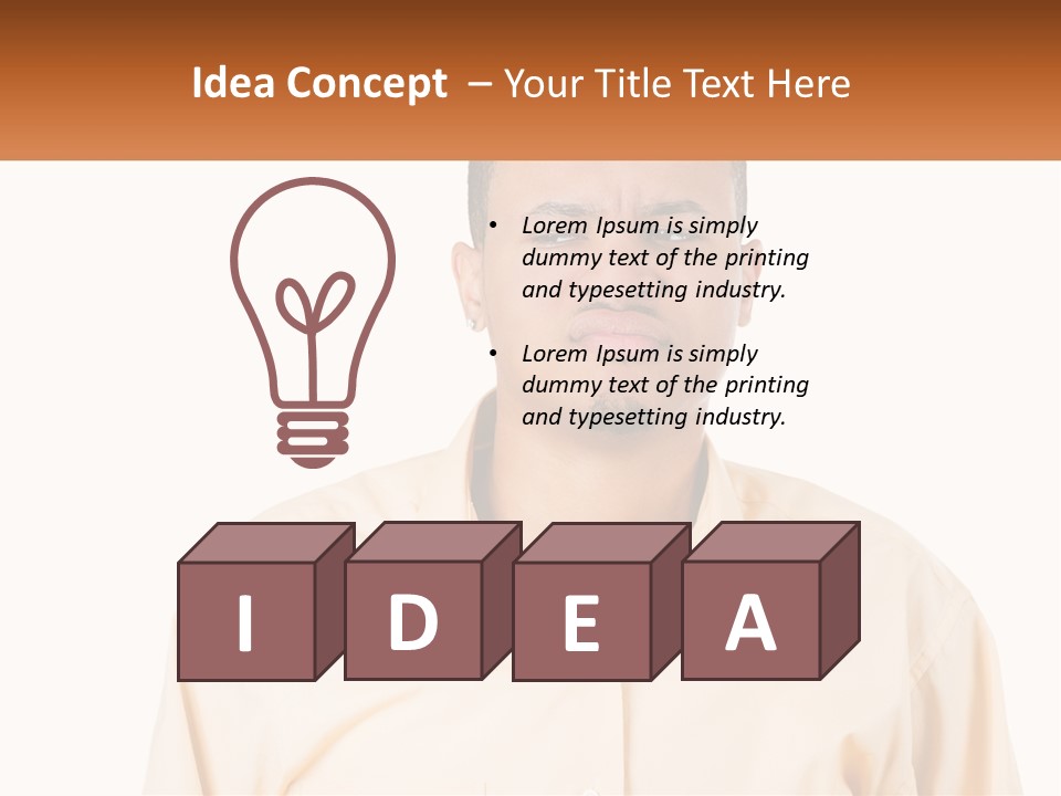 Temperature Switch House PowerPoint Template